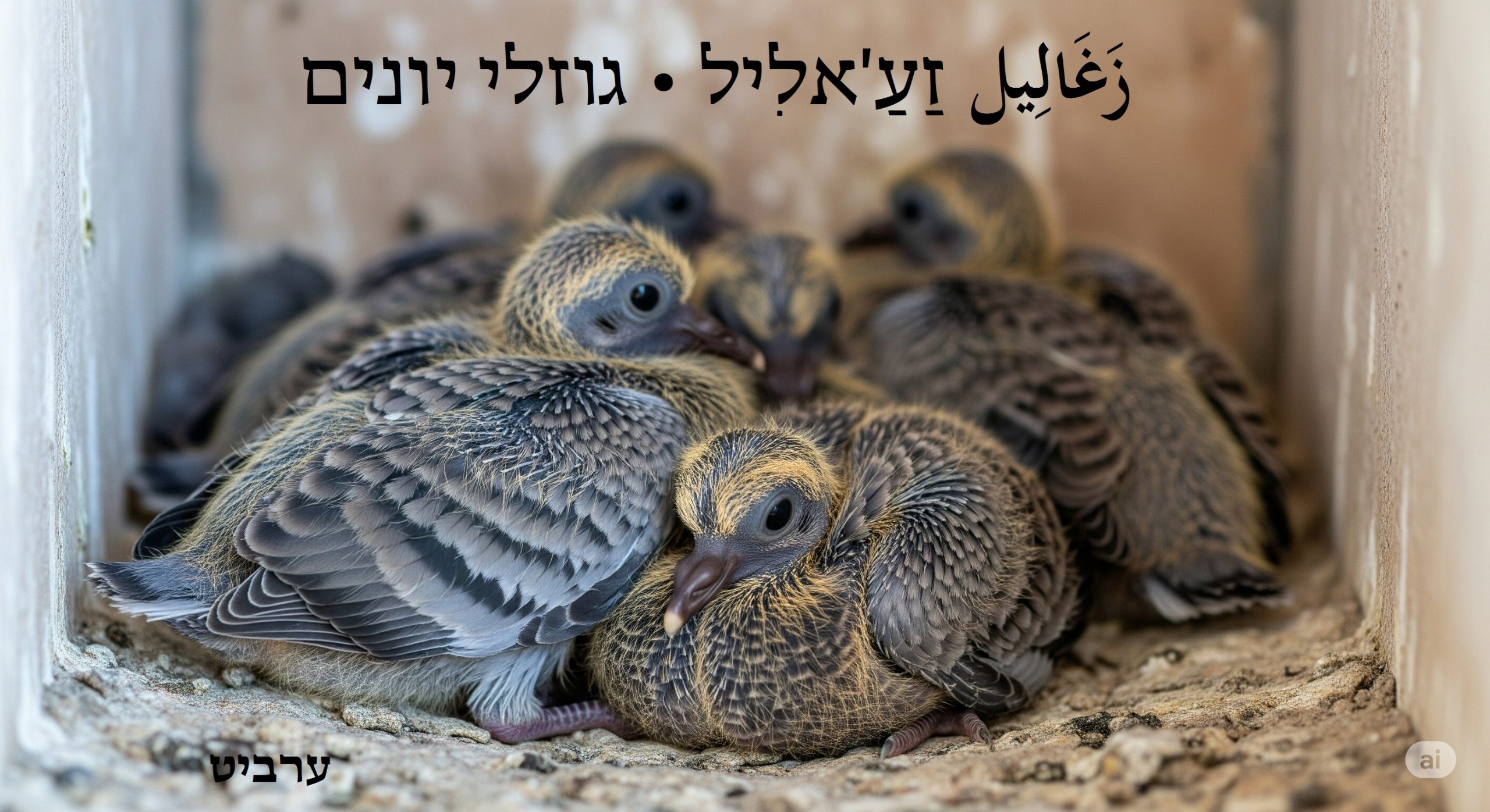 גוזלי יונים