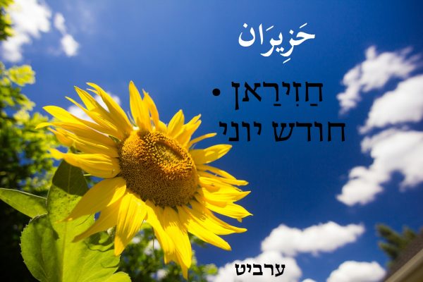 חודש יוני