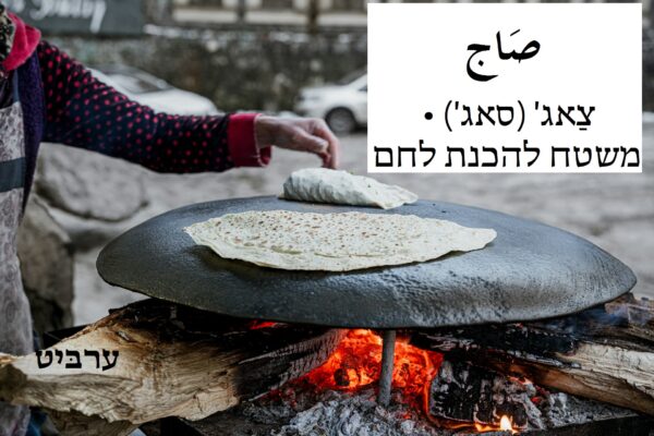 משטח להכנת לחם, צאג'