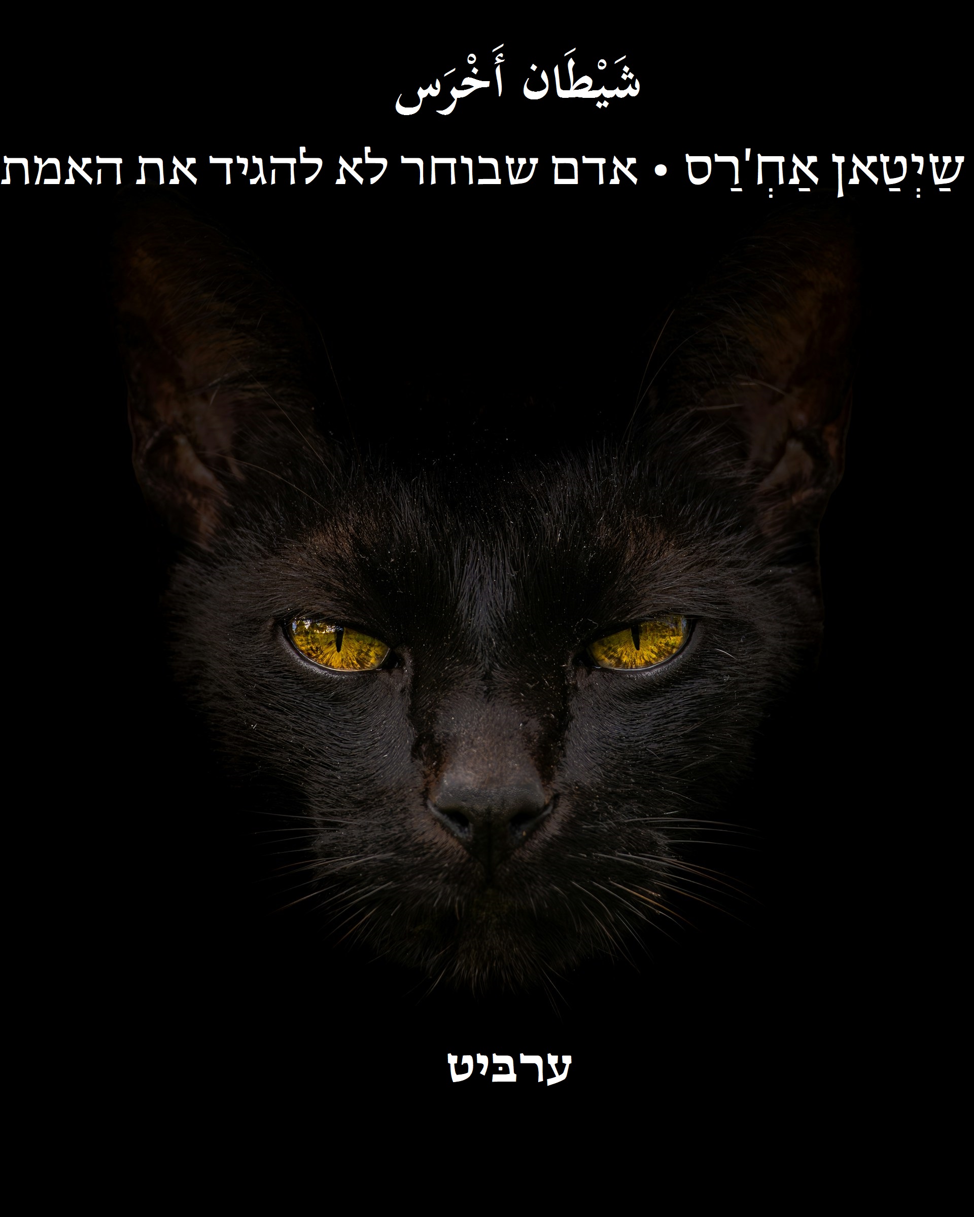 אדם שבוחר לא להגיד את האמת